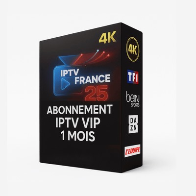 Abonnement IPTV VIP 1 Mois