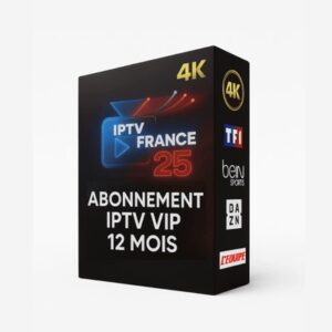 abonnement IPTV VIP 12 mois