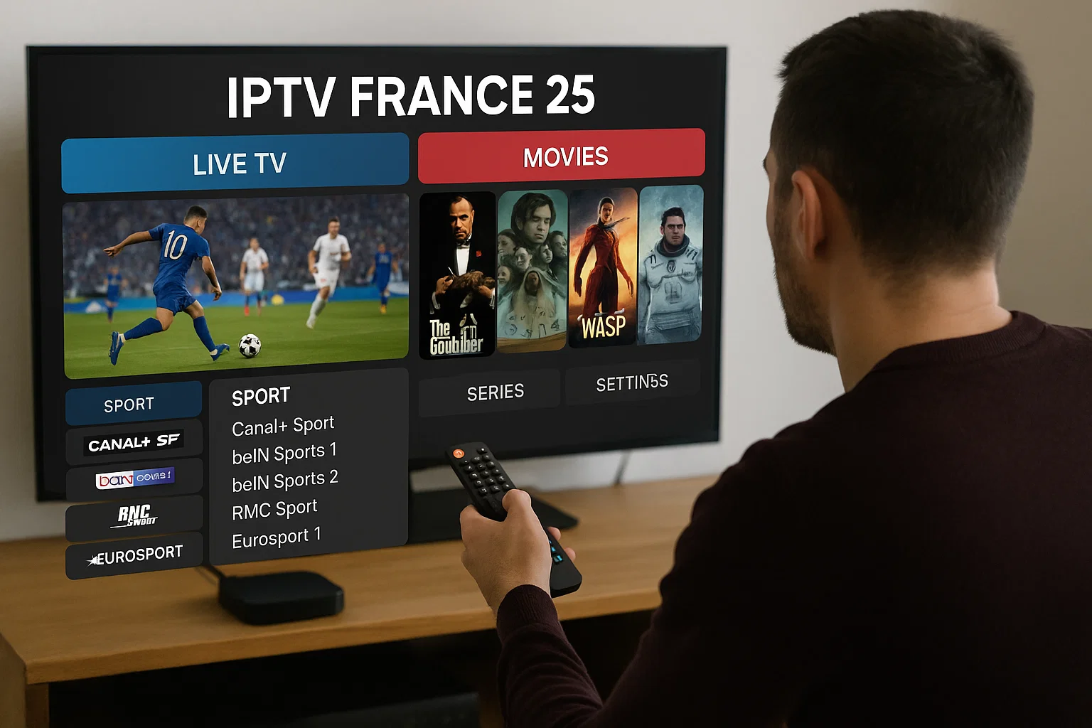 boîtier IPTV Amazon