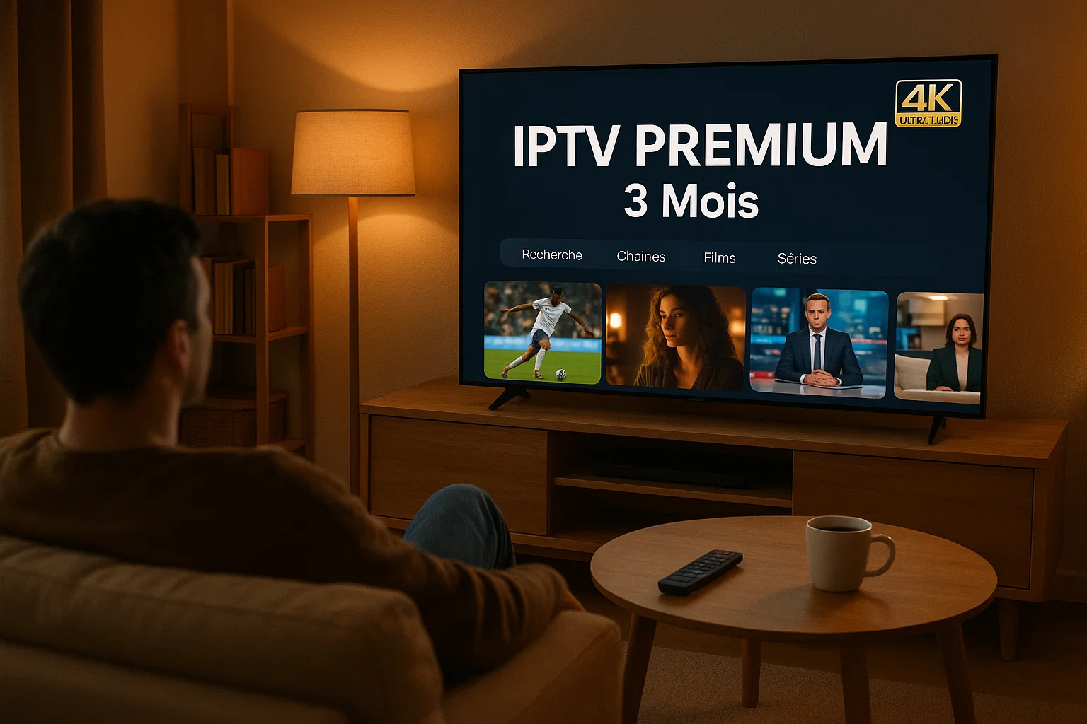 Abonnement IPTV PREMIUM 3 Mois