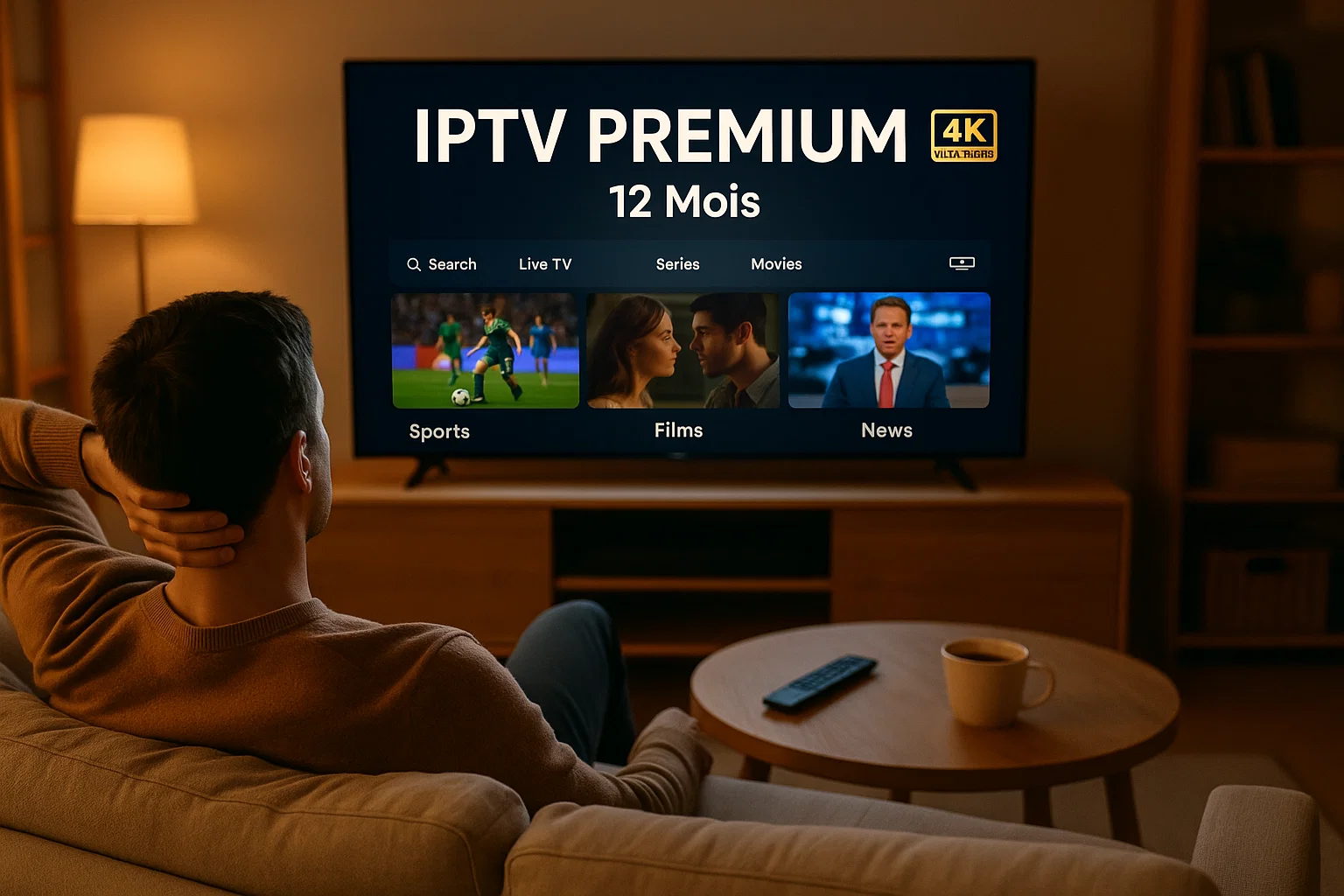 IPTV Premium 12 mois