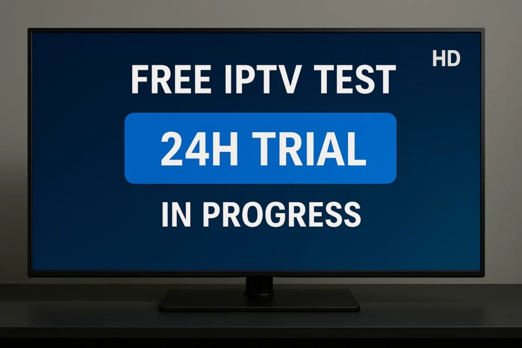 test IPTV gratuit 24h